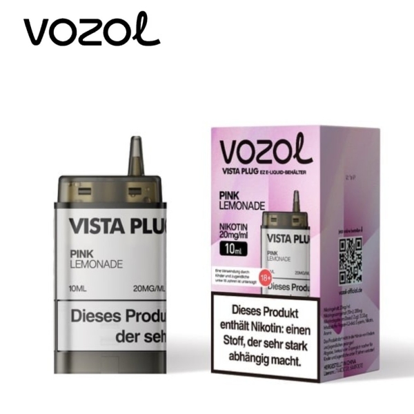 Vozol Vista Plug Ez - Pink Lemonade - Pods 20mg